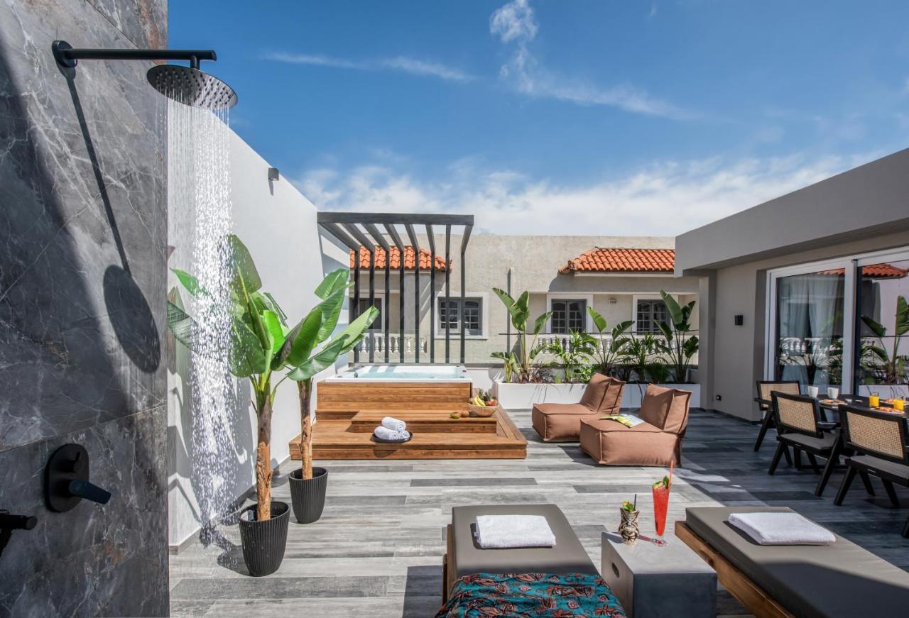 Maison Aqua Suite With Private Mini Pool Jacuzzi Limenas Chersonisou Exterior foto