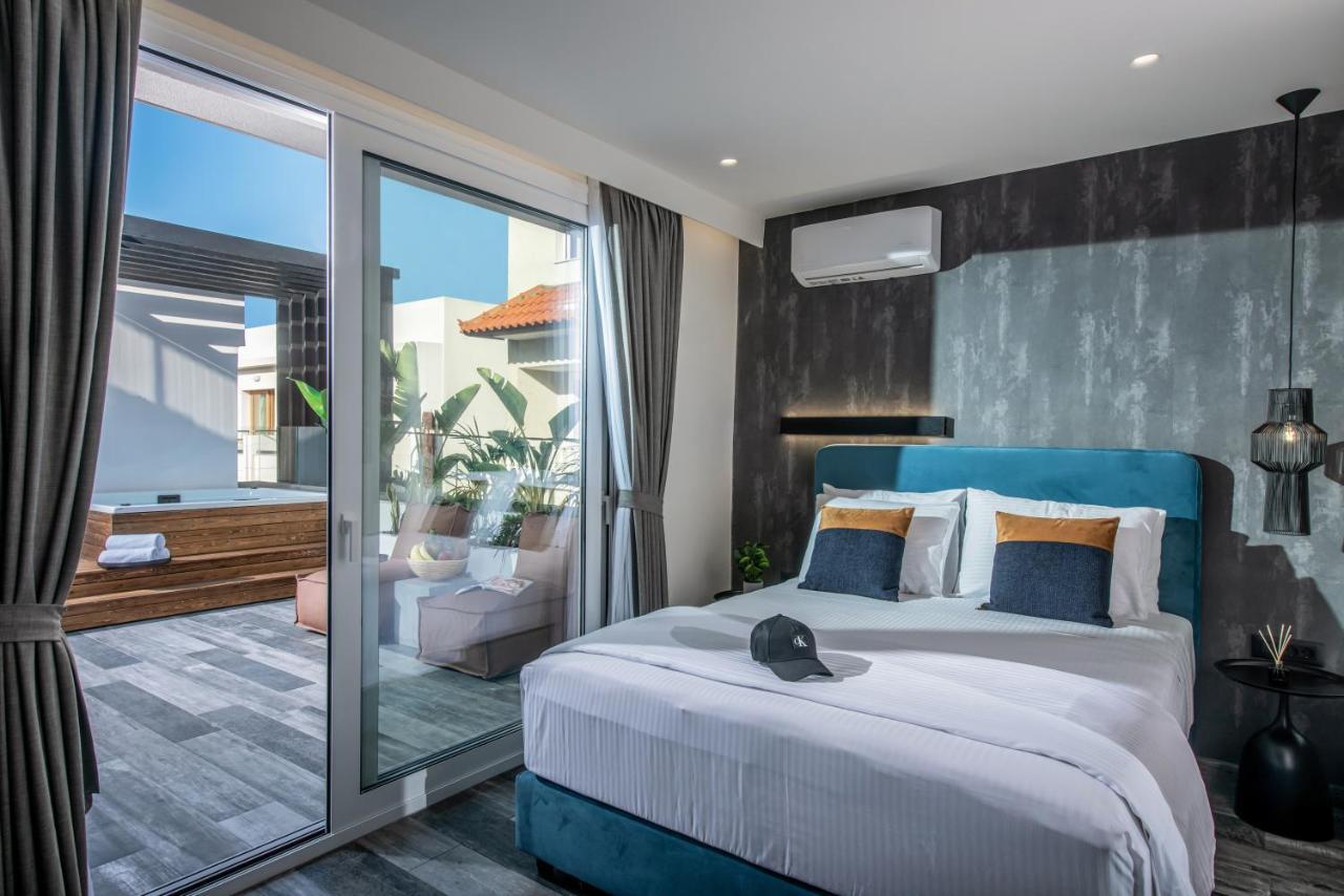 Maison Aqua Suite With Private Mini Pool Jacuzzi Limenas Chersonisou Exterior foto