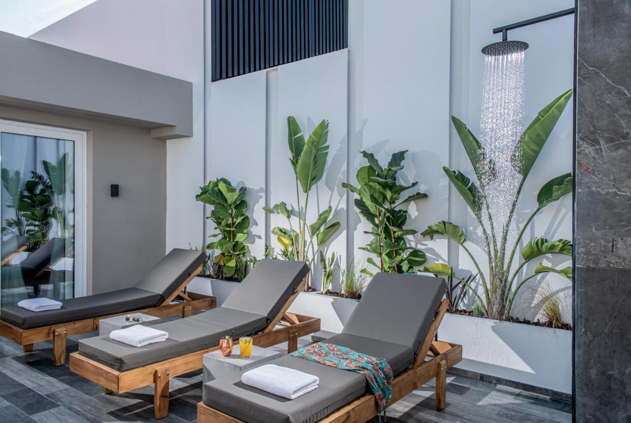 Maison Aqua Suite With Private Mini Pool Jacuzzi Limenas Chersonisou Exterior foto