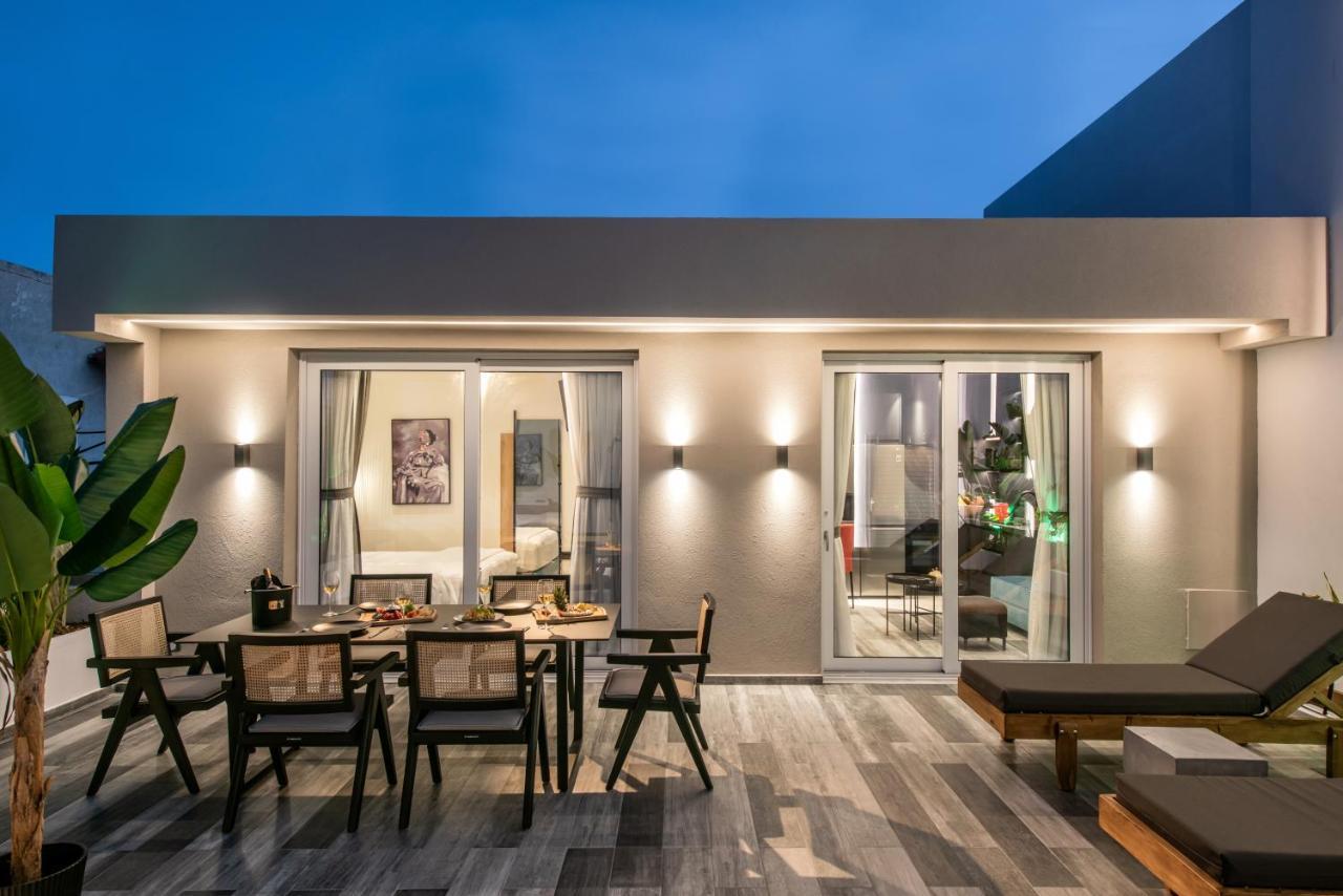 Maison Aqua Suite With Private Mini Pool Jacuzzi Limenas Chersonisou Exterior foto