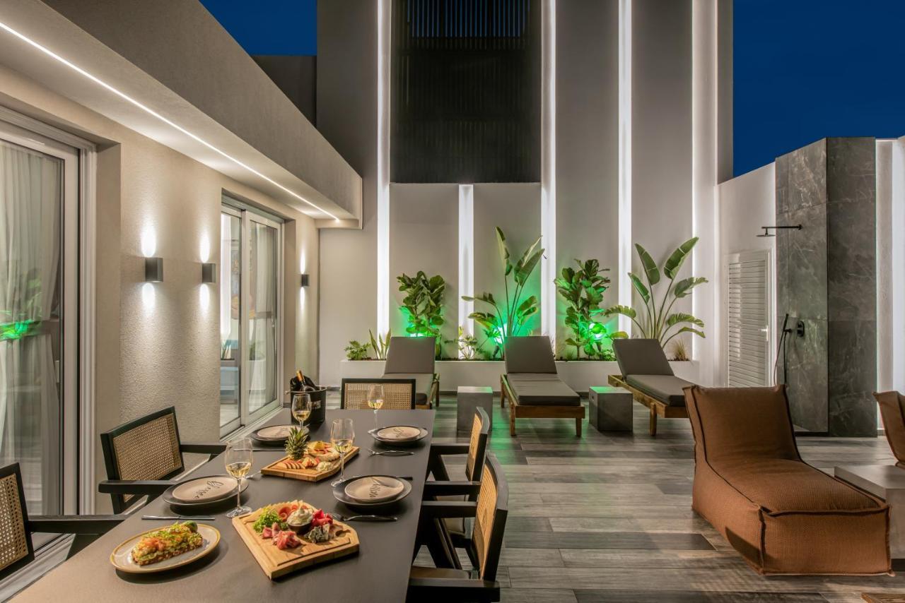 Maison Aqua Suite With Private Mini Pool Jacuzzi Limenas Chersonisou Exterior foto