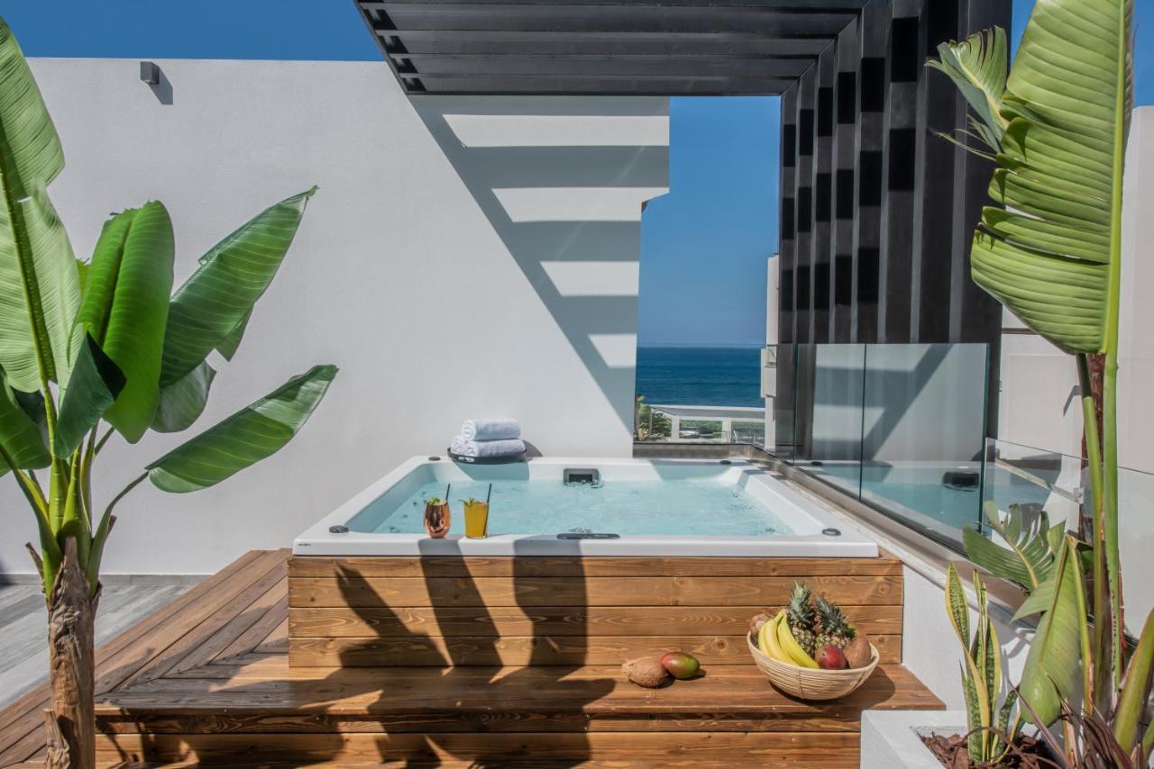 Maison Aqua Suite With Private Mini Pool Jacuzzi Limenas Chersonisou Exterior foto